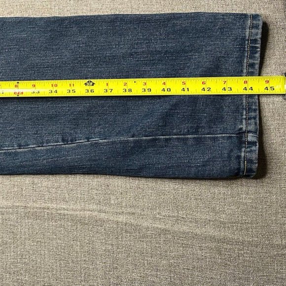 Wrangler Rugged Wear Denim Jeans Men's Sz 34 x 34 Blue Casual Work Wear - Picture 13 of 13